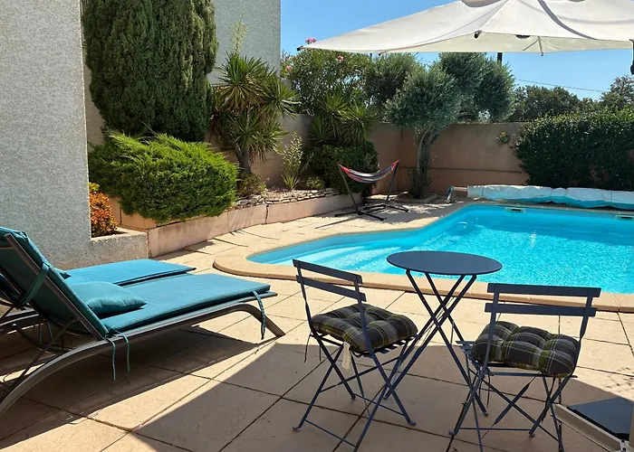 Nocleg ze śniadaniem Riba D'aude Privatif Proximite Aeroport Et De La Cite Medievale